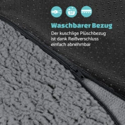 Luna Hundebett Waschbar Orthopädisch Rutschfest Memory-Schaum Größe M -Online Gartenbedarf 10037538 de 0005 logo