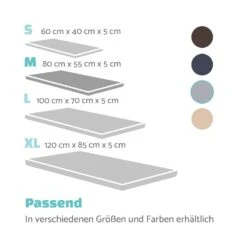 Luna Hundebett Waschbar Orthopädisch Rutschfest Memory-Schaum Größe M -Online Gartenbedarf 10037538 de 0007 logo