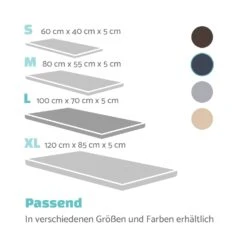 Luna Hundebett Waschbar Orthopädisch Rutschfest Memory-Schaum Größe L -Online Gartenbedarf 10037547 de 0007 logo