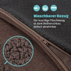 Balu Hundebett Waschbar Orthopädisch Rutschfest Memory-Schaum Größe XL -Online Gartenbedarf 10037552 de 0005 logo