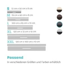 Balu Hundebett Hundekissen | Waschbar | Orthopädisch | Rutschfest | Atmungsaktiver Memory-Schaum | Größe S (72 X 8 X 50 Cm) 15 Balu Hundebett Hundekissen | Waschbar | Orthopädisch | Rutschfest | Atmungsaktiver Memory-Schaum | Größe S (72 X 8 X 50 Cm) -Online Gartenbedarf 10037554 de 0007 logo