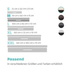 Balu Hundebett Hundekissen | Waschbar | Orthopädisch | Rutschfest | Atmungsaktiver Memory-Schaum | Größe M (79 X 8 X 60 Cm) 15 Balu Hundebett Hundekissen | Waschbar | Orthopädisch | Rutschfest | Atmungsaktiver Memory-Schaum | Größe M (79 X 8 X 60 Cm) -Online Gartenbedarf 10037560 de 0007 logo