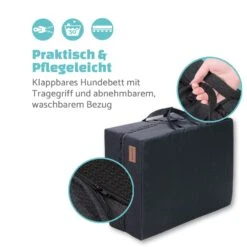 Hundebett Hundematte | Waschbar | Orthopädisch | Rutschfest | Atmungsaktiv | Klappbar Memory-Schaum | Größe M (80 X 8 X 55 Cm) 13 Hundebett Hundematte | Waschbar | Orthopädisch | Rutschfest | Atmungsaktiv | Klappbar Memory-Schaum | Größe M (80 X 8 X 55 Cm) -Online Gartenbedarf 10037569 de 0005 logo