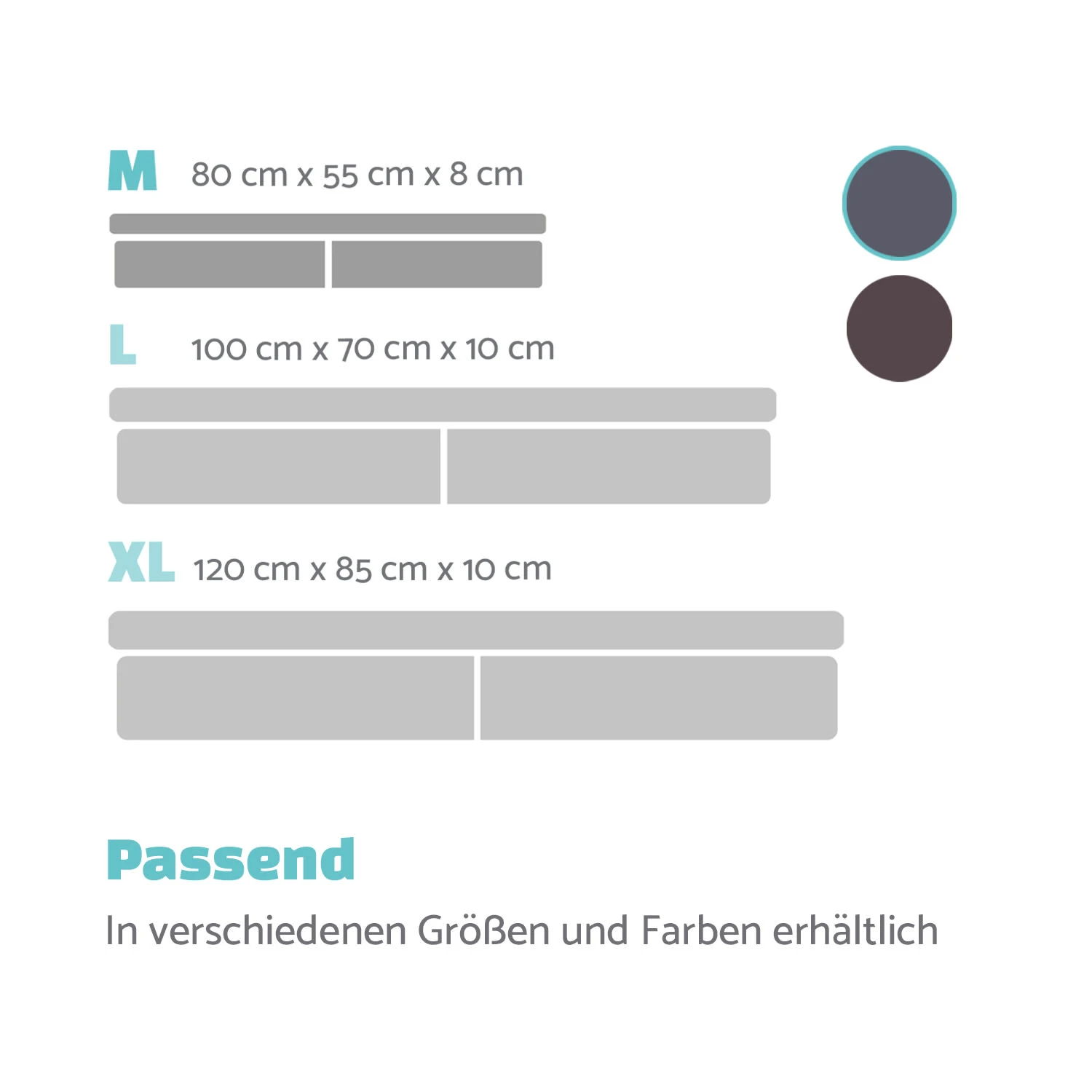 Hundebett Hundematte | Waschbar | Orthopädisch | Rutschfest | Atmungsaktiv | Klappbar Memory-Schaum | Größe M (80 X 8 X 55 Cm) 9 Hundebett Hundematte | Waschbar | Orthopädisch | Rutschfest | Atmungsaktiv | Klappbar Memory-Schaum | Größe M (80 X 8 X 55 Cm) – Bild 7
