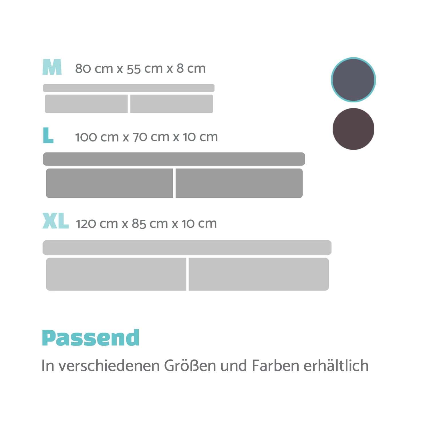 Hundebett Hundematte | Waschbar | Orthopädisch | Rutschfest | Atmungsaktiv | Klappbar Memory-Schaum | Größe L (100 X 10 X 70 Cm) 9 Hundebett Hundematte | Waschbar | Orthopädisch | Rutschfest | Atmungsaktiv | Klappbar Memory-Schaum | Größe L (100 X 10 X 70 Cm) – Bild 7
