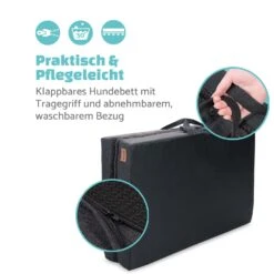 Hundebett Hundematte | Waschbar | Orthopädisch | Rutschfest | Atmungsaktiv | Klappbar Memory-Schaum | Größe XL (120 X 10 X 85 Cm) -Online Gartenbedarf 10037571 de 0005 logo