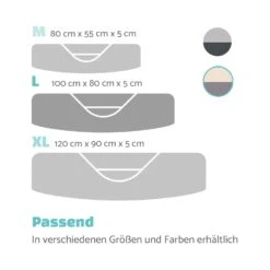 Lotte Hundebett Waschbar Orthopädisch Rutschfest Memory-Schaum Größe L -Online Gartenbedarf 10037575 de 0007 logo