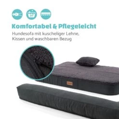 Odin Hundesofa Waschbar Orthopädisch Rutschfest Memory-Schaum Größe L -Online Gartenbedarf 10037597 de 0005 logo