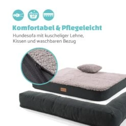 Odin Hundesofa Waschbar Orthopädisch Rutschfest Memory-Schaum Größe M -Online Gartenbedarf 10037602 de 0005 logo