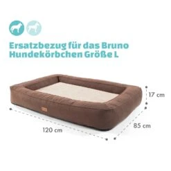 Balu L Hundebett Ersatzbezug Waschbar Rutschfest Atmungsaktiv Größe XL -Online Gartenbedarf 10037657 de 0004 logo