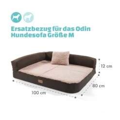 Odin Hundesofa Ersatzbezug Waschbar Rutschfest Atmungsaktiv Größe M -Online Gartenbedarf 10037658 de 0004 logo