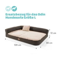 Odin Hundesofa Ersatzbezug Waschbar Rutschfest Atmungsaktiv Größe L -Online Gartenbedarf 10037659 de 0004 logo