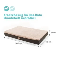 Balu L Hundebett Ersatzbezug Waschbar Rutschfest Atmungsaktiv Größe L -Online Gartenbedarf 10037680 de 0004 logo