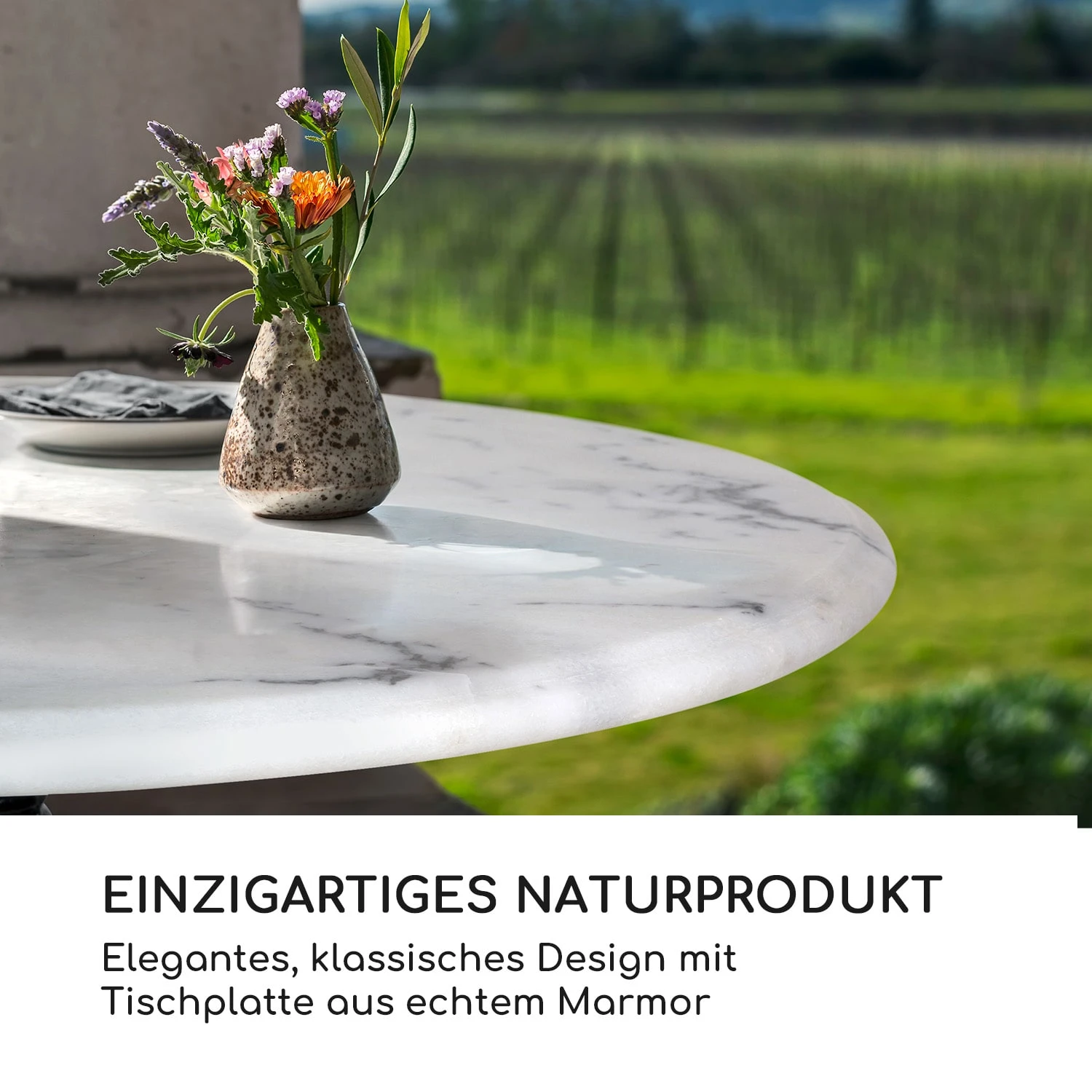 Patras Taverna Bartisch 4-Seasons-Marble Weiß 5 Patras Taverna Bartisch 4-Seasons-Marble Weiß – Bild 3