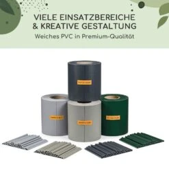 Sichtschutzstreifen Gartenzaun PVC 450 G/m² 50x19cm Clips -Online Gartenbedarf 10037983 de 0006 usp