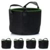 Pflanzsack Set 5 Stück 40 Liter Vlies Mit Henkeln -Online Gartenbedarf 10038008 yy 0001 titel