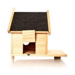 Eichhörnchenkobel Futterhaus Überwinterung 4 Zugänge Pinienholz Unbehandelt Handgefertigt -Online Gartenbedarf 10038066 yy 0004 logo