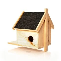 Eichhörnchenkobel Futterhaus Überwinterung 4 Zugänge Pinienholz Unbehandelt Handgefertigt -Online Gartenbedarf 10038066 yy 0006 logo