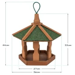 Vogelhaus Mit Aufhängevorrichtung Wetterfeste Dachpappe Behandeltes Pinienholz -Online Gartenbedarf 10038091 yy 0006 logo