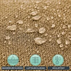 Rechteckiges Sonnensegel 3x4 M Befestigungsringe PE Luftdurchlässig 10 Rechteckiges Sonnensegel 3x4 M Befestigungsringe PE Luftdurchlässig -Online Gartenbedarf 10038145 de 0003 logo