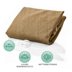 Rechteckiges Sonnensegel 5x7 M Polyester Luftdurchlässig -Online Gartenbedarf 10038178 de 0005 logo