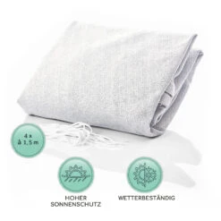 Dreieckiges Sonnensegel 3x3x3 M Polyester Luftdurchlässig 12 Dreieckiges Sonnensegel 3x3x3 M Polyester Luftdurchlässig -Online Gartenbedarf 10038200 de 0005 logo