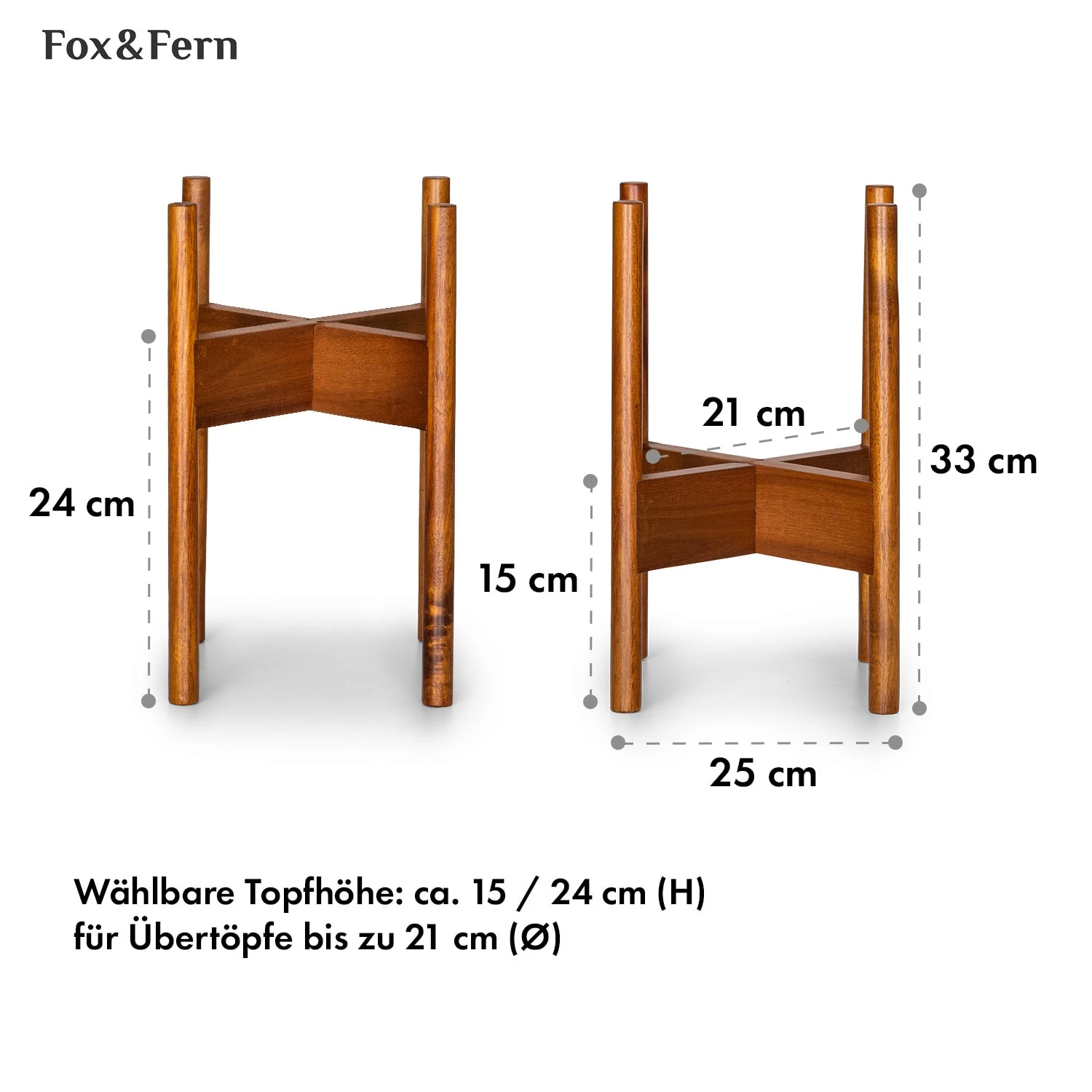 Zeist Pflanzenhalter 2 Höhen Kombinierbar Steck-Design Naturbelassen 8 Zeist Pflanzenhalter 2 Höhen Kombinierbar Steck-Design Naturbelassen – Bild 6
