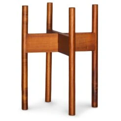 Zeist Pflanzenhalter 2 Höhen Kombinierbar Steck-Design Naturbelassen