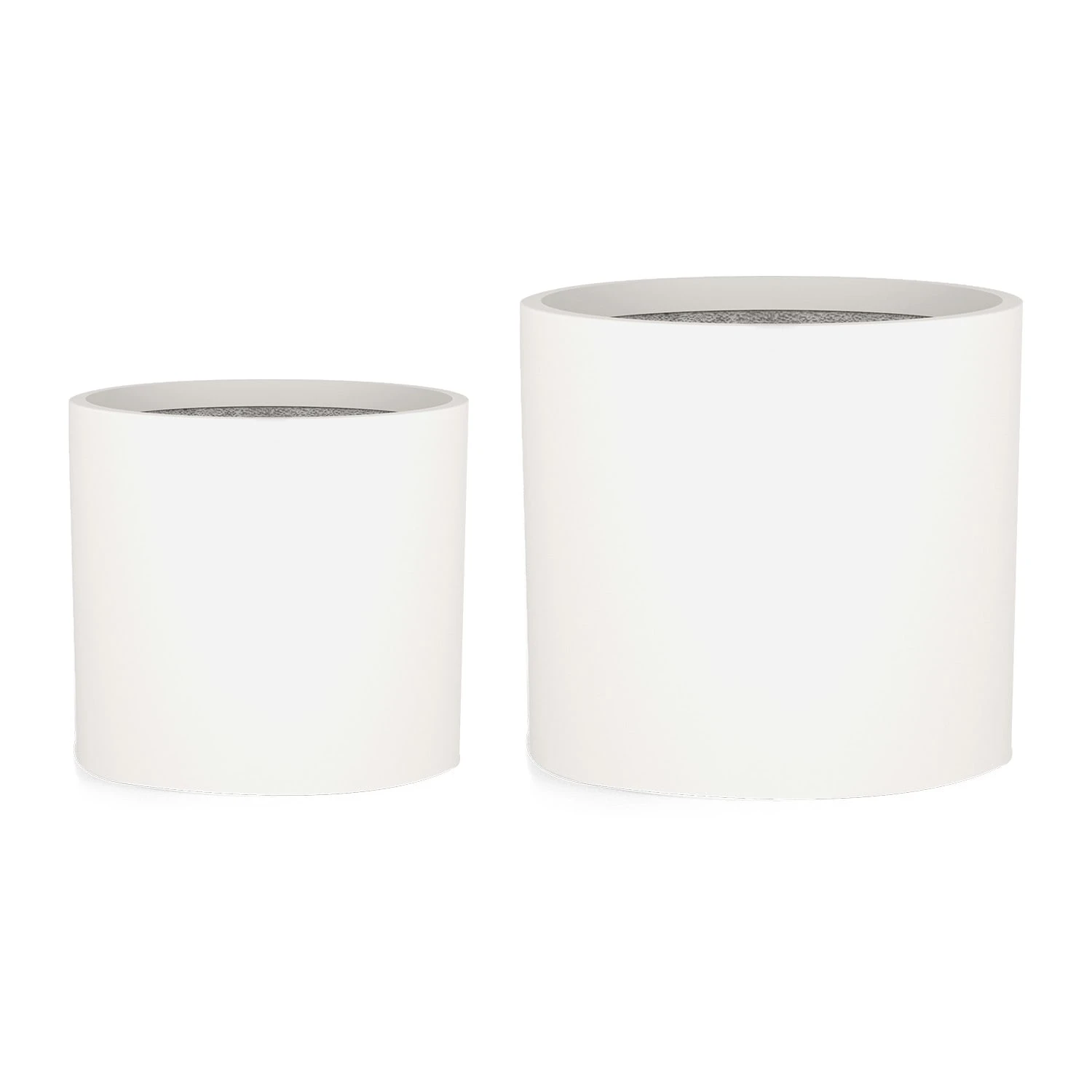 Gendt Pflanztopf Übertopf 2er-Set 2 Größen L/XL Faserstein In/Outdoor 3 Gendt Pflanztopf Übertopf 2er-Set 2 Größen L/XL Faserstein In/Outdoor