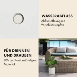 Gendt Pflanztopf Übertopf 3er-Set 3 Größen S/M/L Faserstein In/Outdoor -Online Gartenbedarf 10038475 de 0004 usp