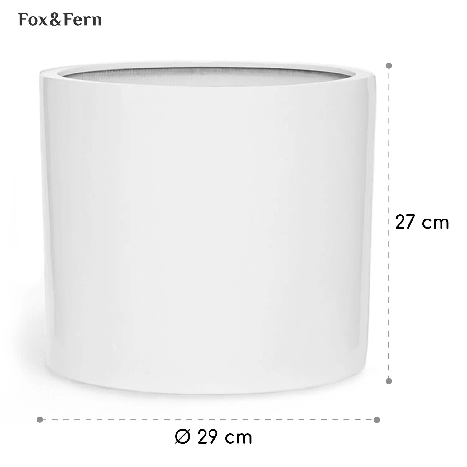 Gendt Pflanztopf Übertopf Faserstein In/Outdoor 7 Gendt Pflanztopf Übertopf Faserstein In/Outdoor – Bild 5