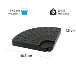 Limousin Sonnenschirmständer-Gewichte 72 Kg Leergewichte 4er-Set 17 Limousin Sonnenschirmständer-Gewichte 72 Kg Leergewichte 4er-Set -Online Gartenbedarf 10038525 de 0008 logo