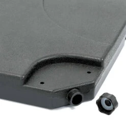 Limousin Sonnenschirmständer-Gewichte 80 Kg Leergewichte 4er-Set -Online Gartenbedarf 10038526 yy 0005 logo