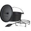 Galloway Dutch Oven 4.5 BBQ-Topf Gusseisen Größe S / 4.5 Qt -Online Gartenbedarf 10038580 yy 0001 titel