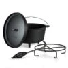 Galloway Dutch Oven 6.0 BBQ-Topf Gusseisen Standfüße Größe M / 6 Qt -Online Gartenbedarf 10038585 yy 0001 titel