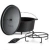 Galloway Dutch Oven 12.0 BBQ-Topf Gusseisen Standfüße Größe XL / 12 Qt -Online Gartenbedarf 10038587 yy 0001 titel