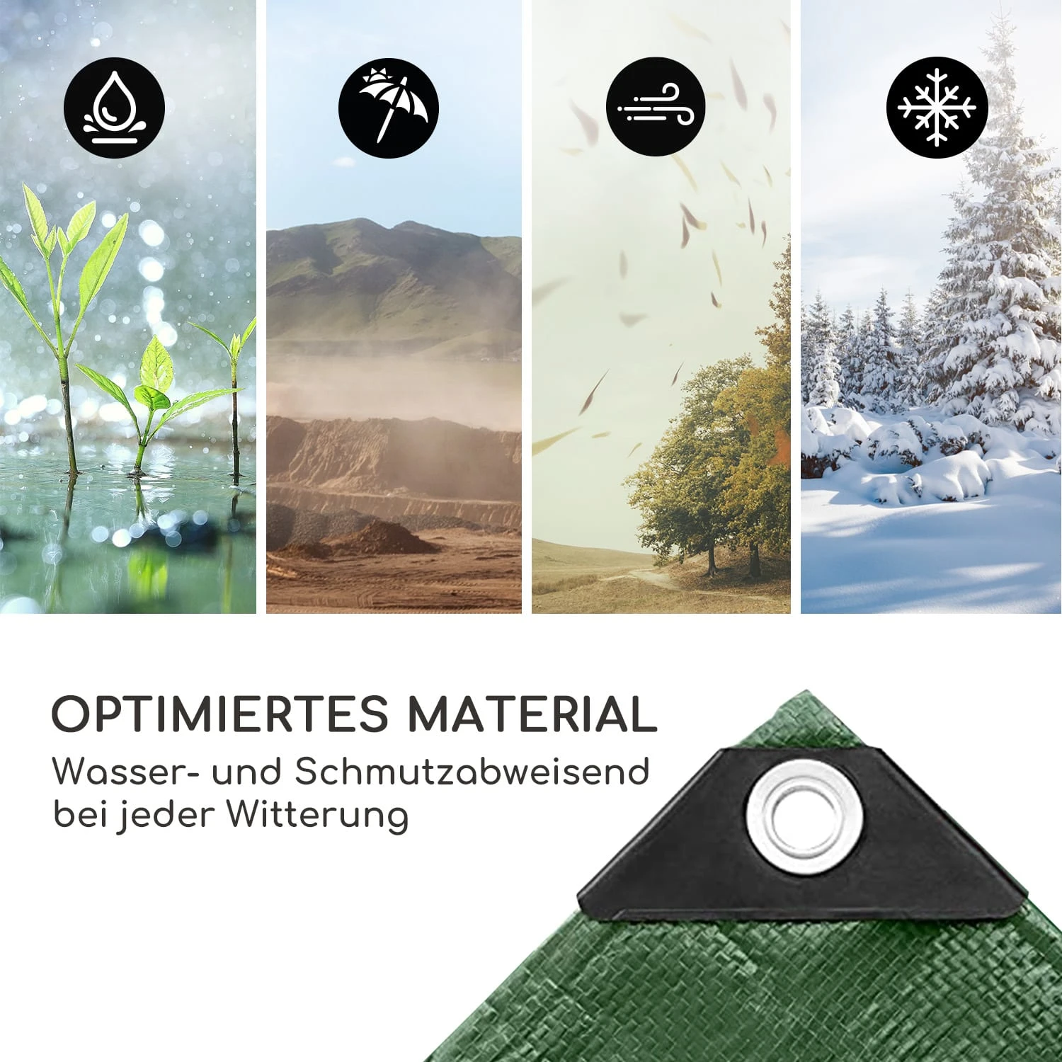 Aegis Gewebeplane Allzweckplane Kunststoff Verstärkte Ecken Seil 6 Aegis Gewebeplane Allzweckplane Kunststoff Verstärkte Ecken Seil – Bild 4