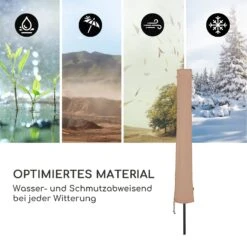 Shield Premium Schutzhülle Sonnenschirm Bis Ø 300 Cm UV-beständig -Online Gartenbedarf 10038725 de 0007 logo