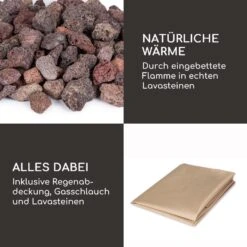 Pilos Gas-Feuerstelle 40.000BTU/13kW Abdeckung Edelstahlbrenner -Online Gartenbedarf 10039400 de 0006 logo