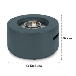 Pilos Gas-Feuerstelle 40.000BTU/13kW Abdeckung Edelstahlbrenner -Online Gartenbedarf 10039400 yy 0007 logo