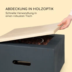 Isaris Gas-Feuerstelle 40.000BTU/13kW Abdeckung Edelstahlbrenner -Online Gartenbedarf 10039402 de 0004 logo