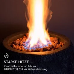 Andros Gas-Feuerstelle 40.000BTU/13kW Deckel Edelstahlbrenner -Online Gartenbedarf 10039405 de 0003 logo