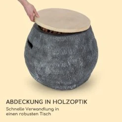 Andros Gas-Feuerstelle 40.000BTU/13kW Deckel Edelstahlbrenner -Online Gartenbedarf 10039405 de 0004 logo