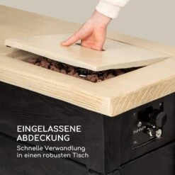 Corinth Gas-Feuerstelle 40.000BTU/13kW Abdeckung Edelstahlbrenner 13 Corinth Gas-Feuerstelle 40.000BTU/13kW Abdeckung Edelstahlbrenner -Online Gartenbedarf 10039407 de 0004 logo