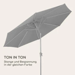 Blumfeldt Calais Sonnenschirm LED Aluminium-Rahmen Polyester-Bespannung UV 50 18 Blumfeldt Calais Sonnenschirm LED Aluminium-Rahmen Polyester-Bespannung UV 50 -Online Gartenbedarf 10040120 de 0008 logo