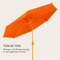 Blumfeldt Calais Sonnenschirm LED Aluminium-Rahmen Polyester-Bespannung UV 50 -Online Gartenbedarf 10040123 de 0008 logo