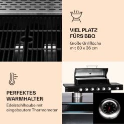 Valdosta 6.1 Gasgrill 6+1 Brenner 19,3 KW Gesamtleistung -Online Gartenbedarf 10040269 de 0003 logo