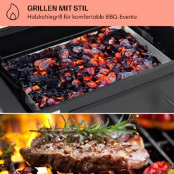Aberdeen Single Holzkohlegrill -Online Gartenbedarf 10040292 de 0003 usp