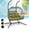 Biarritz Double Hängesessel Zweier PE Aluminium Polyrattan 260 Kg -Online Gartenbedarf 10040298 de 0001 main