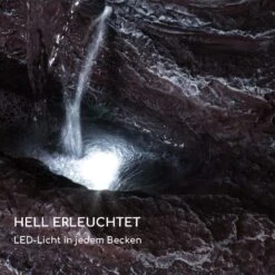 Stonehenge XL Solarbrunnen LED-Beleuchtung Polyresin Li-Ionen-Akku -Online Gartenbedarf 10040348 de 0004 logo